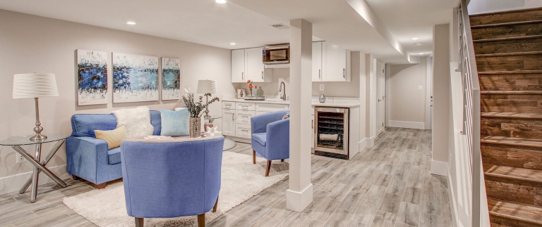 Basement remodeling contractor in Birmingham, Alabama